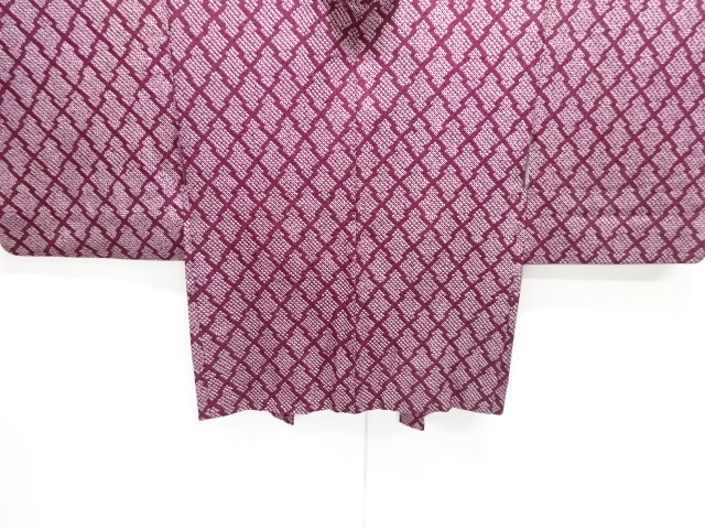 本総絞り　松皮菱模様羽織